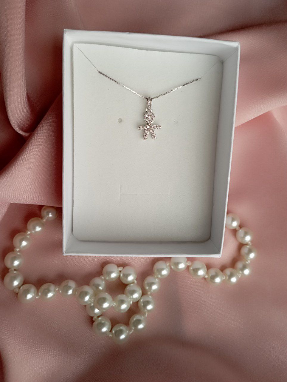 Collana bimbo - argento 925