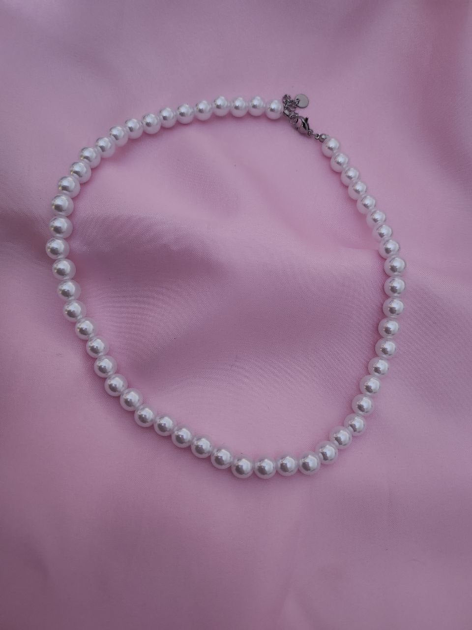 Collana di perle silver