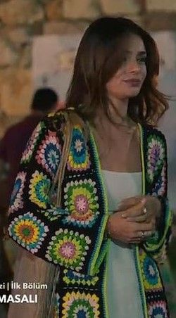Cardigan Haziran - Ispirato a Ada masali - cotone 100%