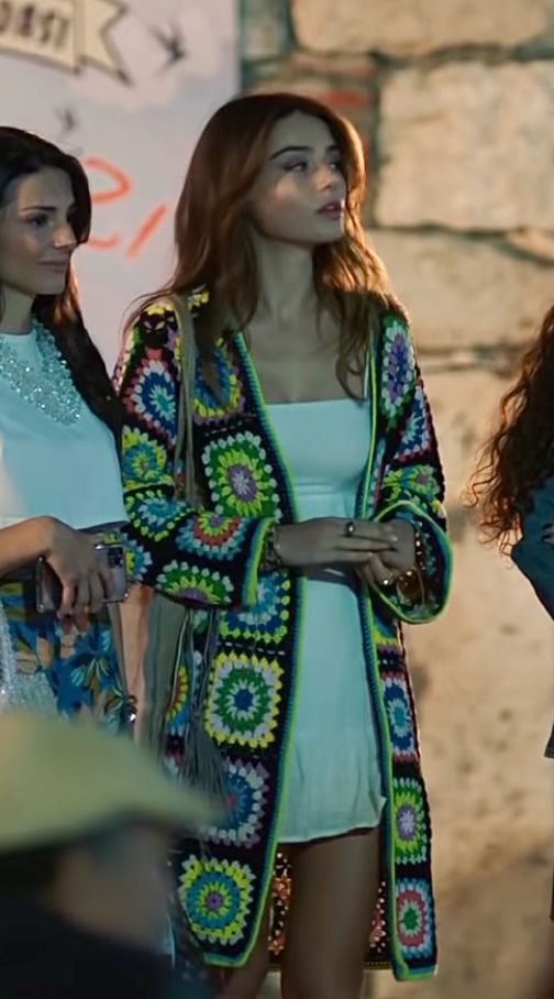 Cardigan Haziran - Ispirato a Ada masali - cotone 100%