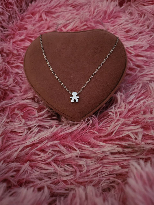 Collana modello Lebebè silver bimbo