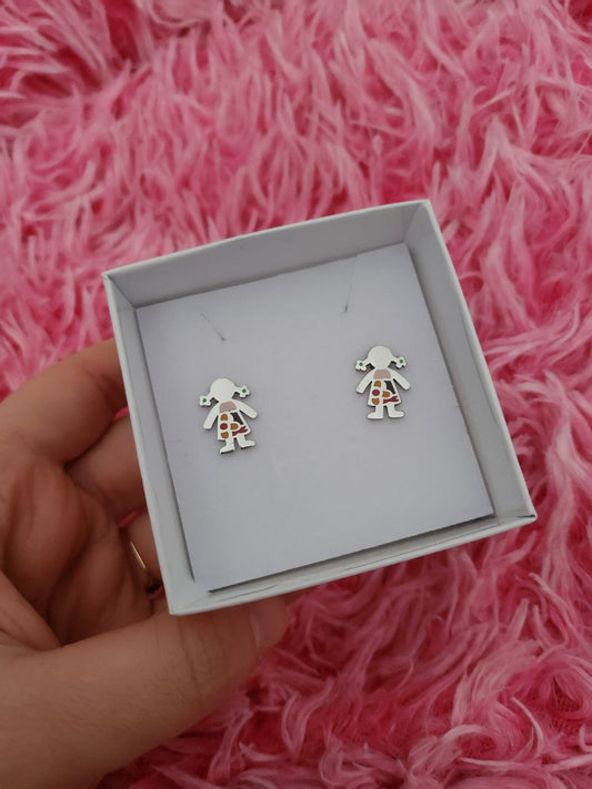 Orecchini bimba silver
