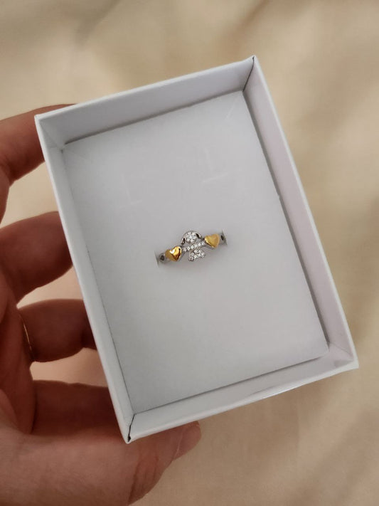 Anello baby bimba - argento 925