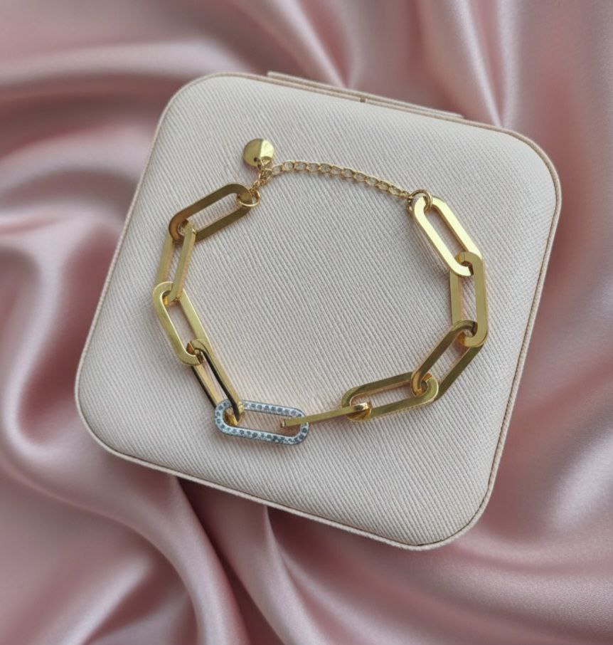 Bracciale catena oro