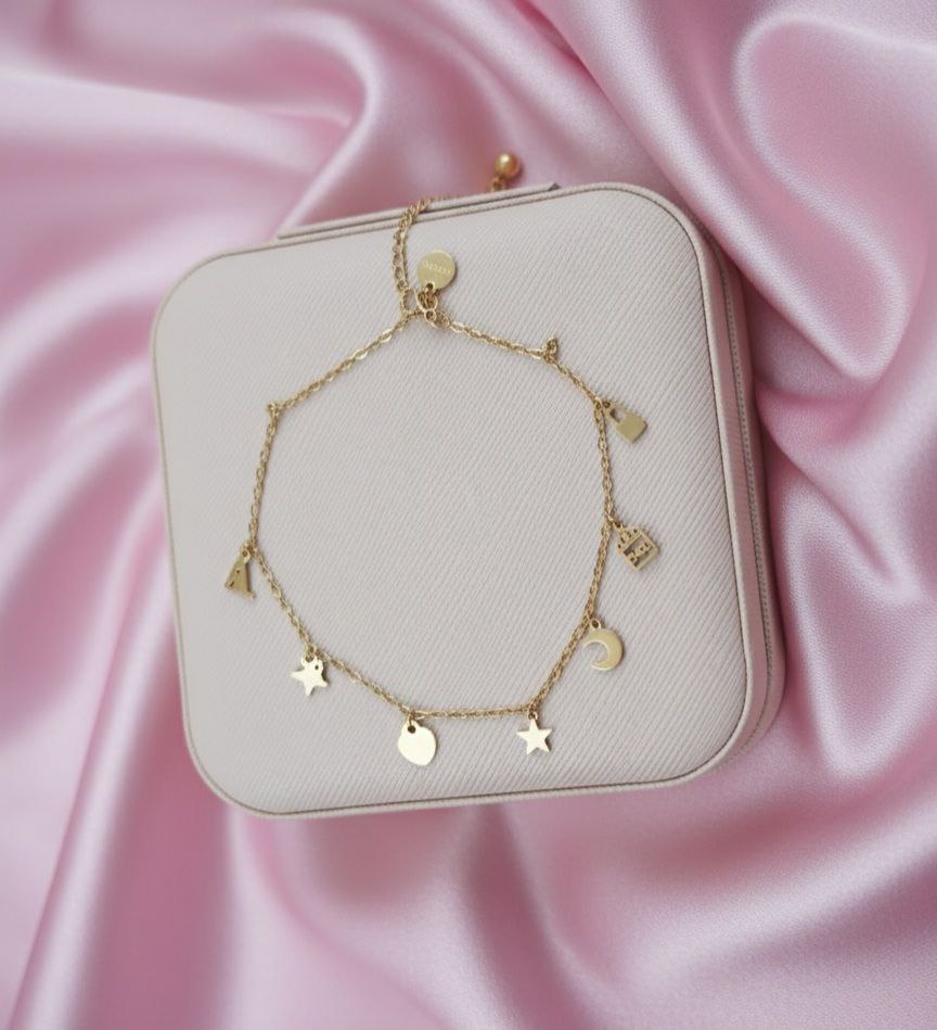Bracciale multicham colore oro