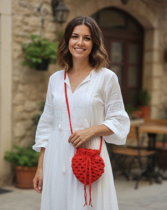 Borsa a forma di fragolina