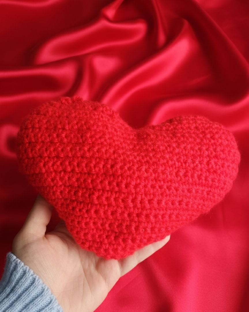 cuscino a forma di cuore