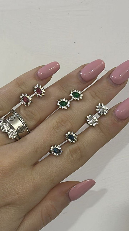 Orecchini  kate mini - argento 925