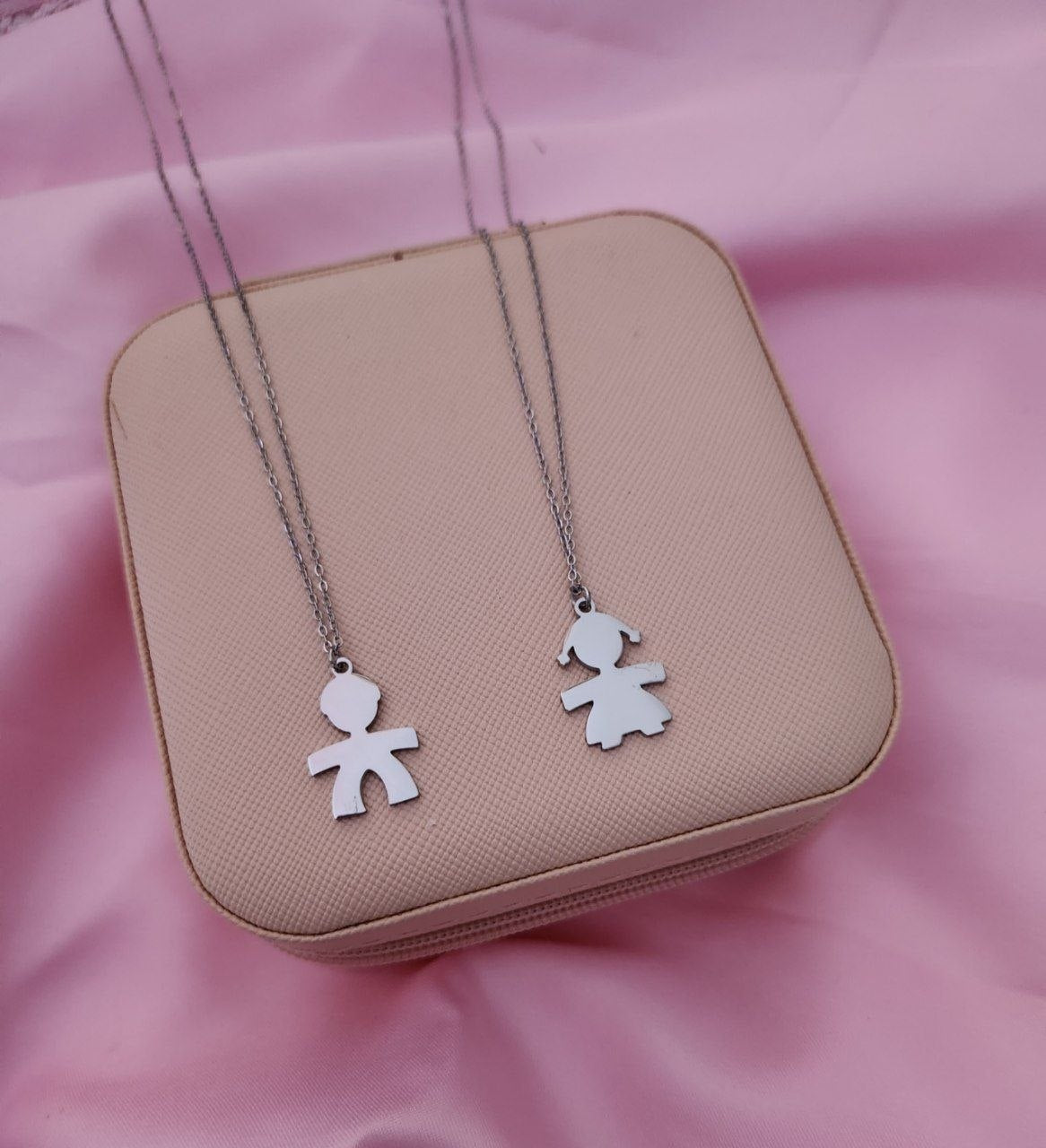 Collana bimba da personalizzare colore silver