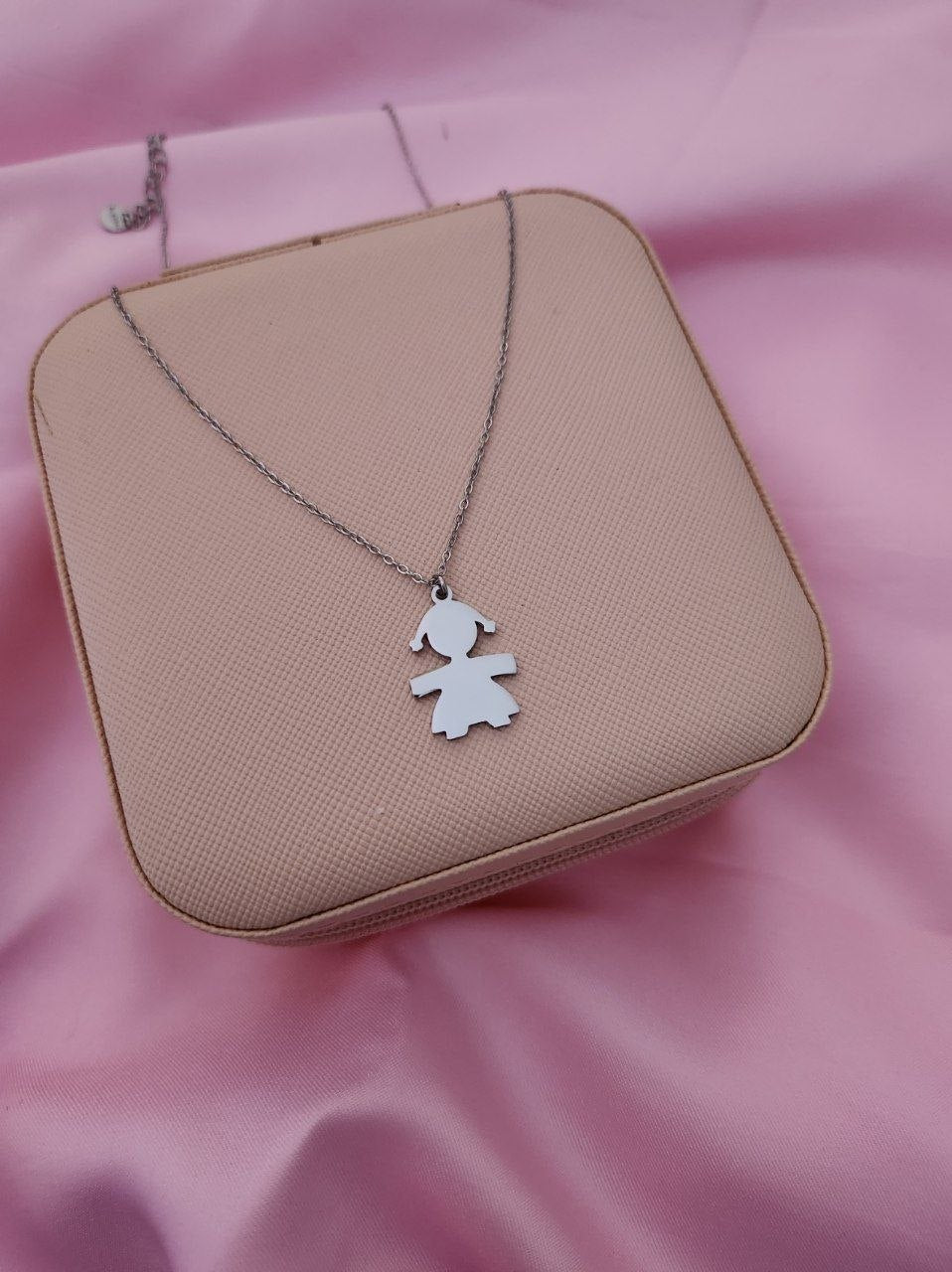 Collana bimba da personalizzare colore silver